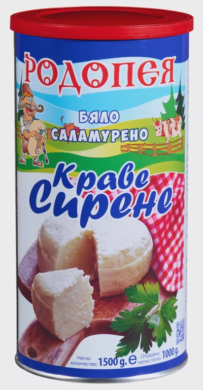 РОДОПЕЯ Сирене
от краве мляко