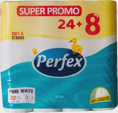 PERFEX Тоалетна хартия
трипластова