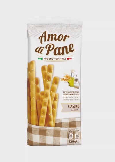 AMOR DI PANE Гризини
различни видове
