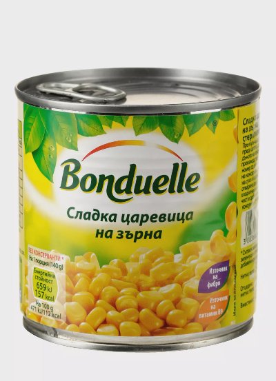 Bonduelle Сладка царевица
или Млечен грах