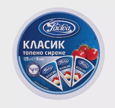 LACTEA Топено сирене
различни видове