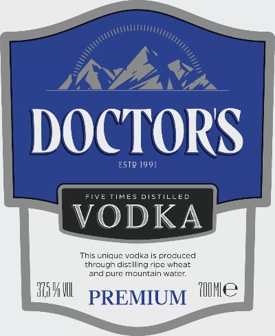 Doctor's Водка
37,5% vol