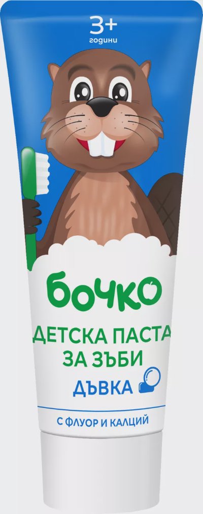 БОЧКО Детска паста за зъби
за деца над 3 г.