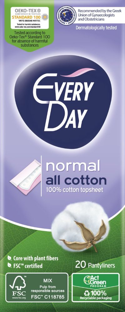 Every Day Ежедневни превръзки
All Cotton