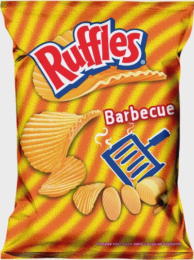 Ruffles Картофен чипс
барбекю