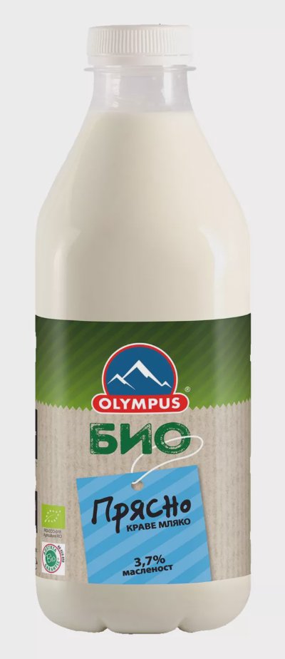Olympus Био прясно мляко
3,7% масленост