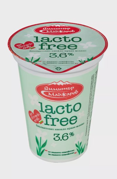 ДИМИТЪР МАДЖАРОВ Кисело мляко
lacto free