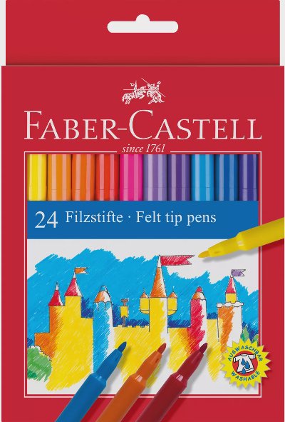 Faber Castell Флумастери
24 цвята