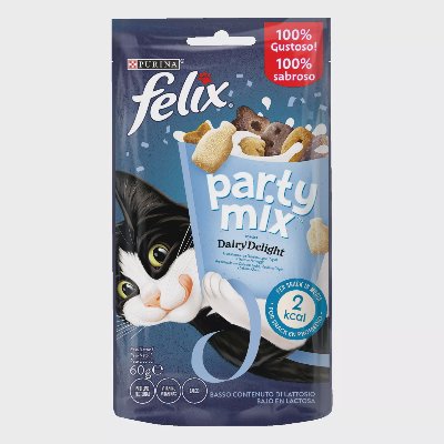 Felix Party Mix допълваща храна за коте
60 гр