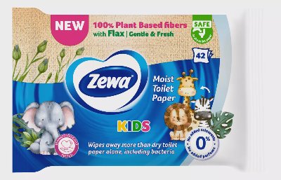 Zewa Влажна тоалетна хартия
Kids