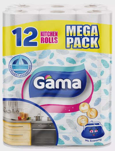 Gama Кухненска ролка
трипластова