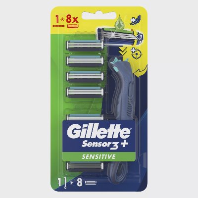 GILLETTE Самобръсначка
Sensor 3 + 8 ножчета