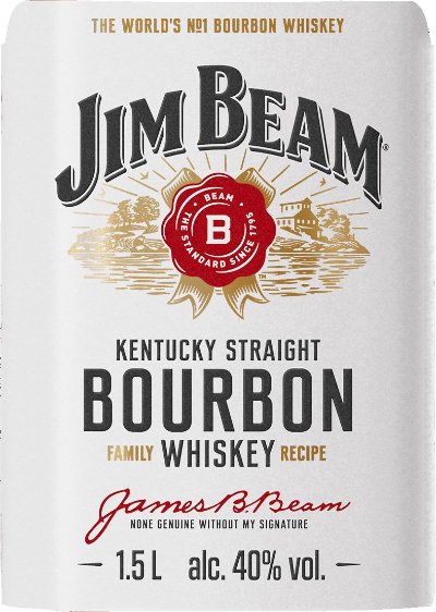 Jim Beam Бърбън уиски
40% vol