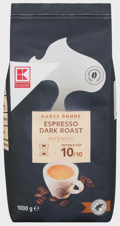 K-Classic Кафе на зърна
Dark Roast