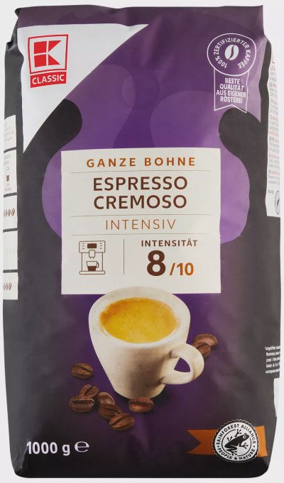 K-Classic Кафе на зърна
избрани видове