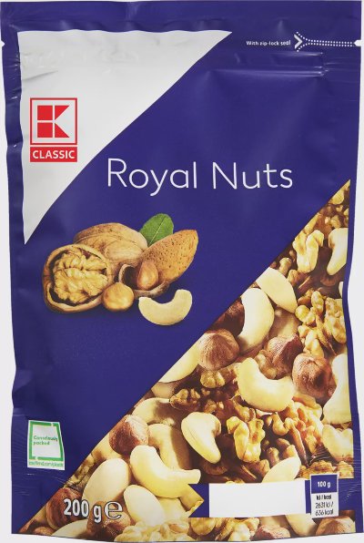 K-CLASSIC Микс ядки и бланширани
бадеми Royal