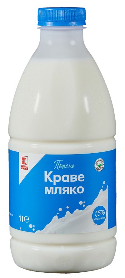 K-Classic Прясно мляко
1,5 % масленост