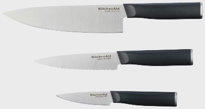 KITCHENAID Комплект ножове с калъф
3 бр.