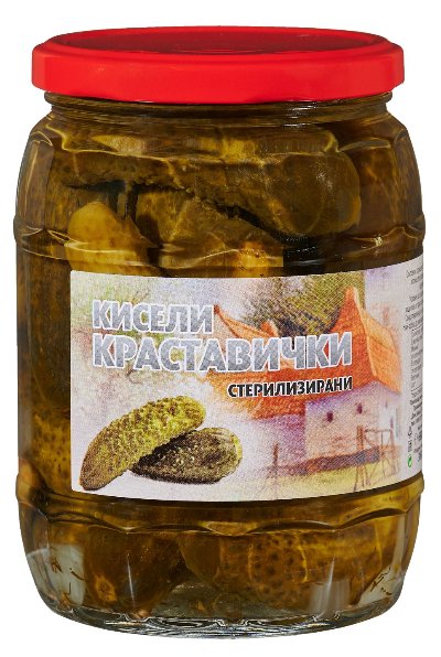 Корнишони стерилизирани