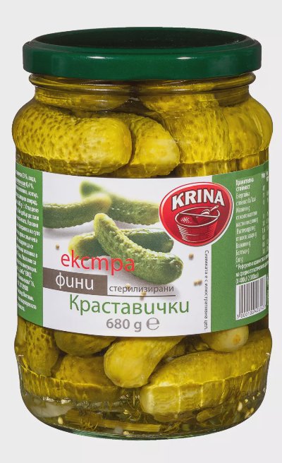Krina Краставички
екстра фини