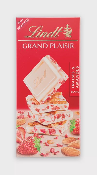 Lindt Бял шоколад с бадем
Grand Plaisir