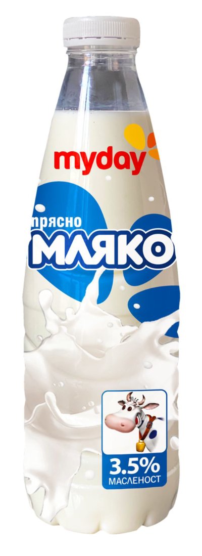 My Day Прясно мляко
3,5% масленост