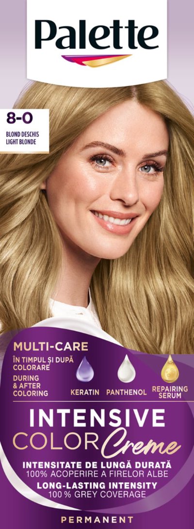 Palette Боя за коса
различни видове