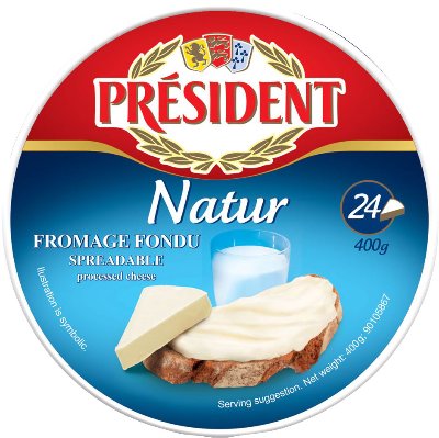 President Топено сирене
натурално
