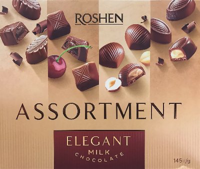ROSHEN Шоколадови бонбони
различни видове