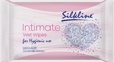 Silkline Интимни влажни кърпи